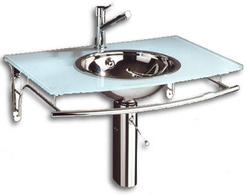 El acero inoxidable se hunde, Lavabos acero, Lavabos, Sanitarios, Inodoros,  Lavabos