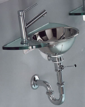 El acero inoxidable se hunde, Lavabos acero, Lavabos, Sanitarios, Inodoros,  Lavabos