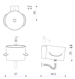 Bucatini Agape lavabo
