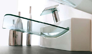 Lavabos Crystal Wall de Art Ceram