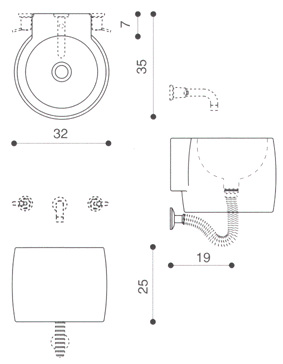 Lavabo Agape Cheese