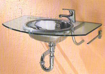 El acero inoxidable se hunde, Lavabos acero