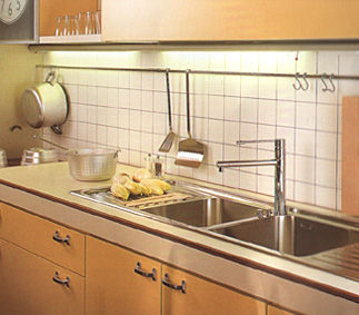 Lavabos cocina, Baños