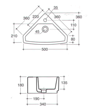 Lavabo Galassia SA02