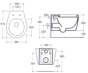 Sanitarios Galassia XES