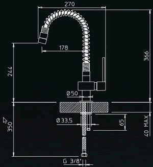 Lavabos cocina, Baños