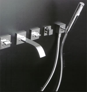 Grifos, Baños de la ducha, Duchas, Baños, El diseño contemporáneo italiano de Baños, ducha grifos