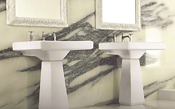 Baños de design, Lavabos
