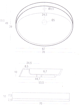Lavabos NIC Design Slim