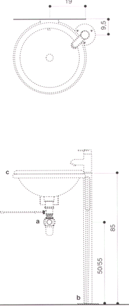 Pump Agape lavabo