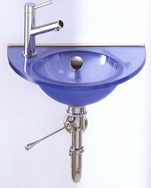 Lavabos Cristal, Baños, Duchas