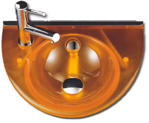 Lavabos Cristal, Baños, Duchas
