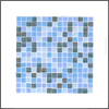 Azulejos de baño, azulejos de cristal, azulejos suspendidos, mosaico , azulejos de baño, mosaico , y lavabos